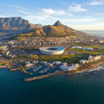 Cape,Town,City,Centre,From,Above,With,Table,Mountain,And Cape,Town,City,Centre,From,Above,With,Table,Mountain,And